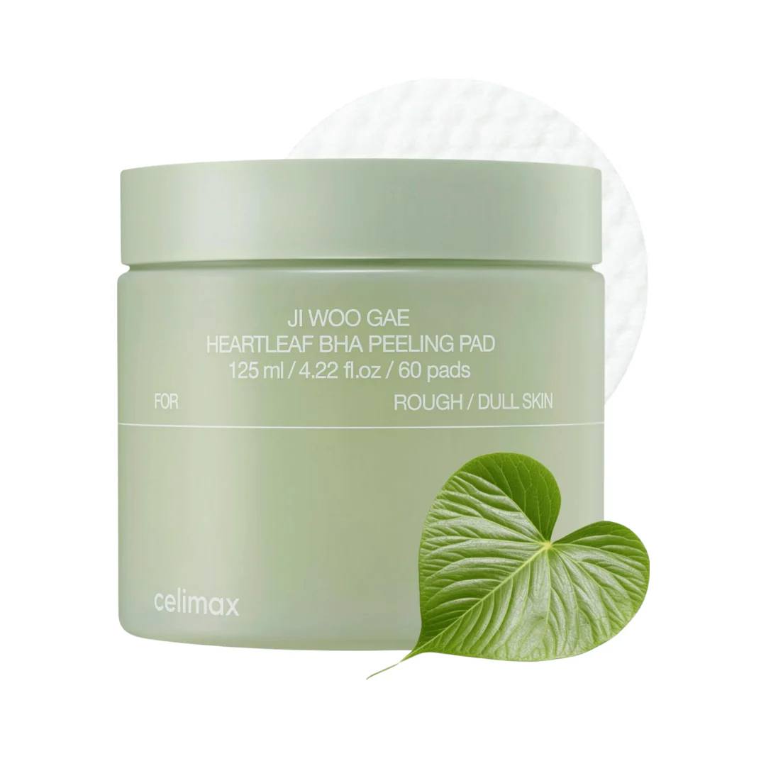 Celimax JI Woo Gae Heartleaf bha Peeling Pad