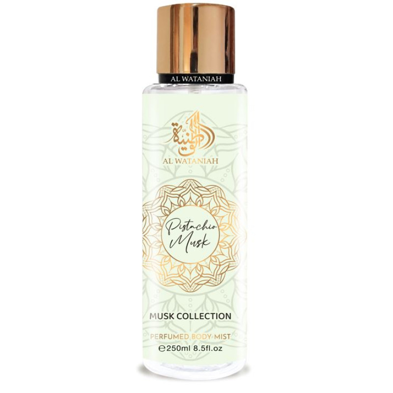 Body Mist Al Wataniah Pistacho Musk 250ml