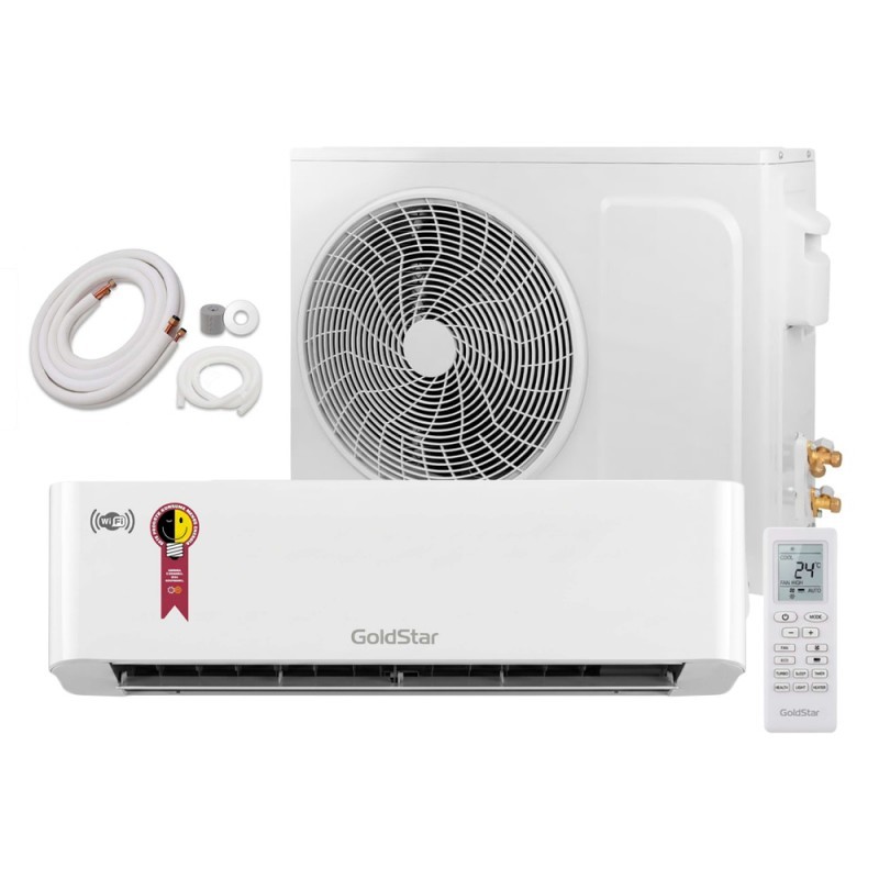 AIRE ACONDICIONADO 12000BTU - 60HZ - WIFI - C/KIT - C/F