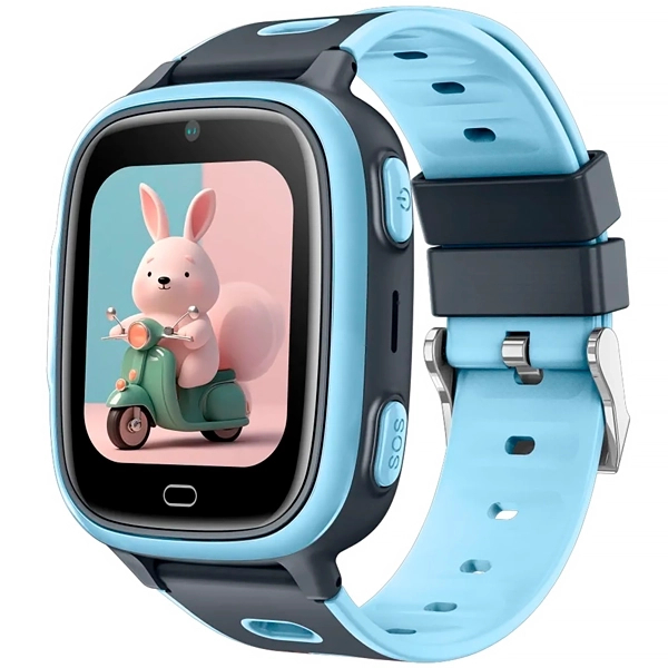 Smartwatch Inteligente Para Niños Blulory U86DD Kids / 4G / SIM Card / SOS Alarma / Llamada de Video / GPS / Microfono / Camara / 64MB + 128MB / 1.5" / 7 juegos Incluidos
