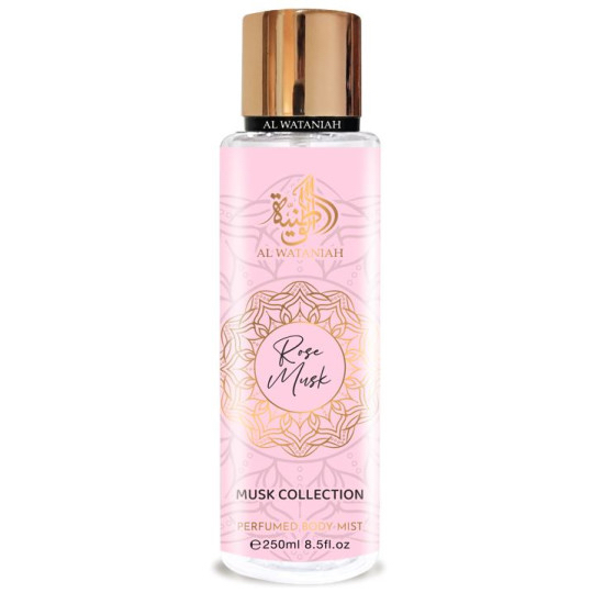 Body Mist Al Wataniah Rose Musk 250