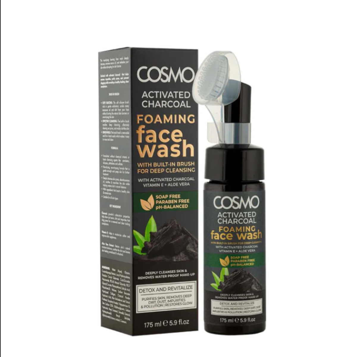 Cosmo Activated Charcoal Foaming