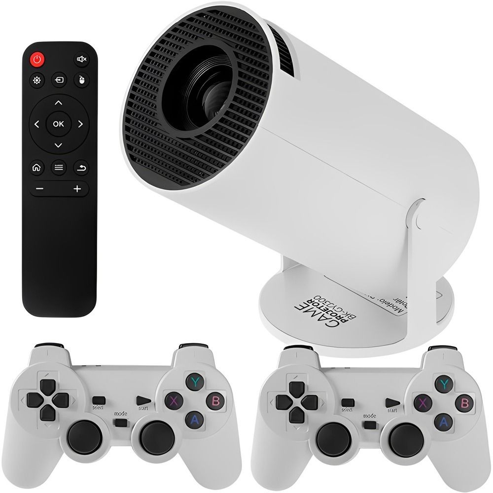Proyector de Juegos Bak BK-GYJ300 4K Ultra HD - White